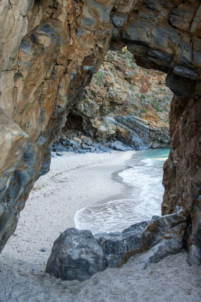 istock Arched passage ,Mylopotamos beach, Pelio, Greece 843233504