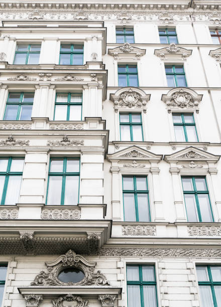 istock stucco facade of a old house in Berlin 843241062