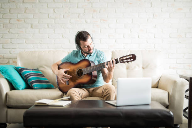 istock Recording a new song in the computer 843246632