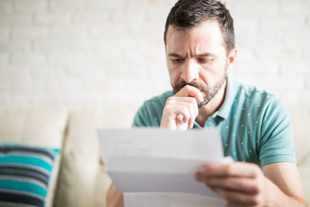 istock Man worried about his monthly payments 843252724