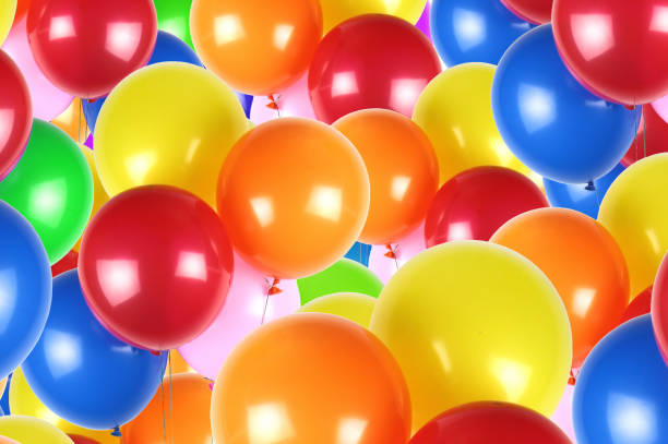 istock Colorful party balloons 843252924