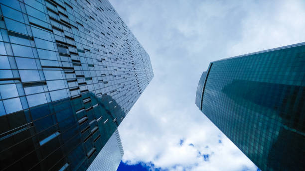 istock Moscow City top views 843260184