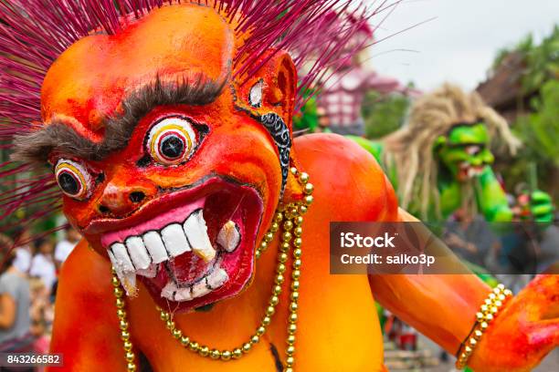 Balinese New Year Stock Photo - Download Image Now - Art, Arts Culture and Entertainment, Asia