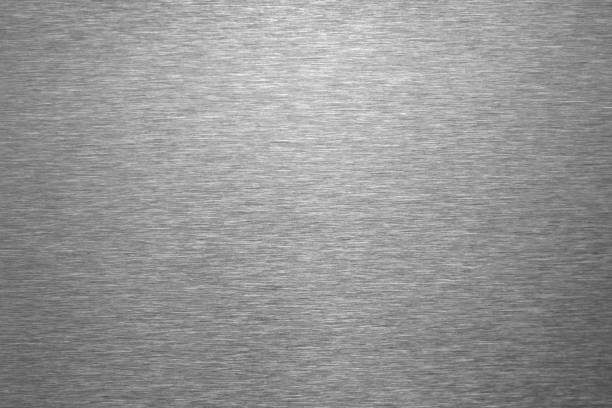 istock Brushed steel metal 843269514