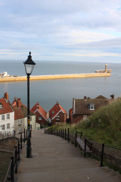 istock Whitby pier well lit - Portrait 199 steps 843285388