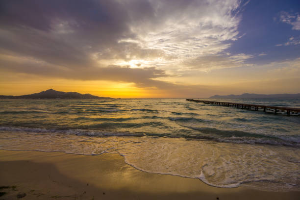 istock Sunrise beach Mallorca island 843300542