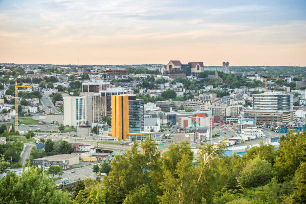 istock Modern downtown of St. John's, Newfoundland, Canada 843302210