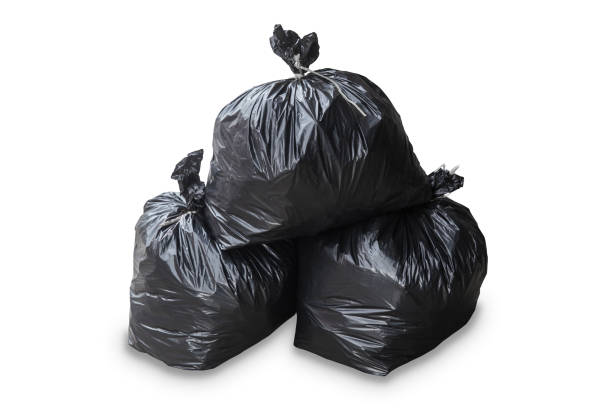 istock group of garbage bag isolated cut on white background 843309318