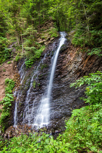 istock Amazing view of waterfall Huk. 843313052