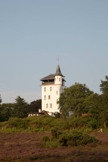 istock Estate De Sprengenberg with Palthe tower in evening light 843314070
