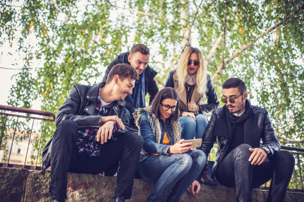 istock Group of friends outdoors 843314342