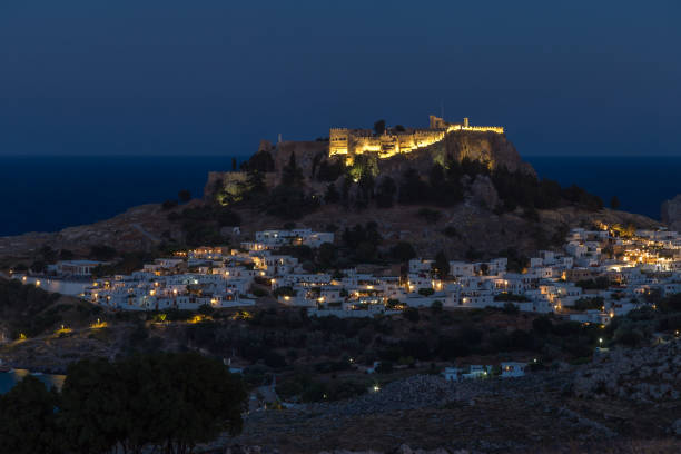istock Acropolis of Lindos, Rhodes 843317898