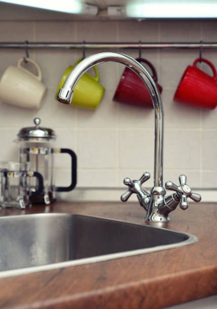 istock Interior of a modern domestic kitchen 843324440