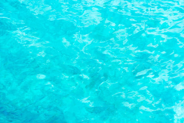 istock Blurred blue Mediterranean sea background top view 843326758