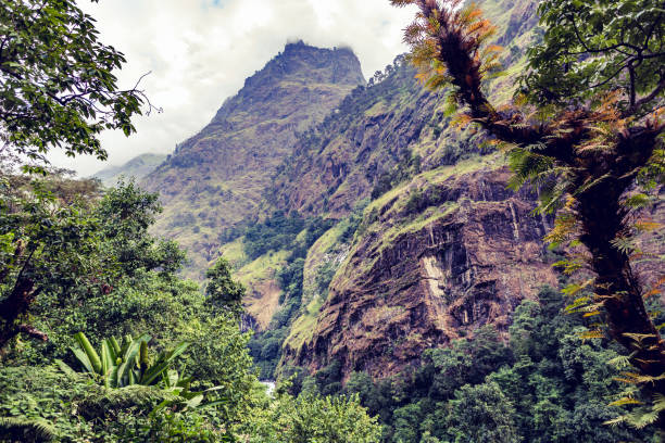 istock Himalaya Inspirational Landscape Valley view 843329412