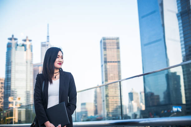 istock Charming businesswoman 843345834