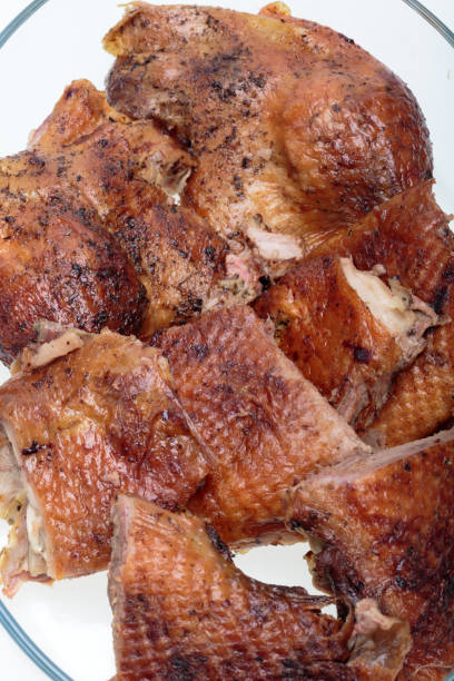 istock pieces of the roasted goose 843363770