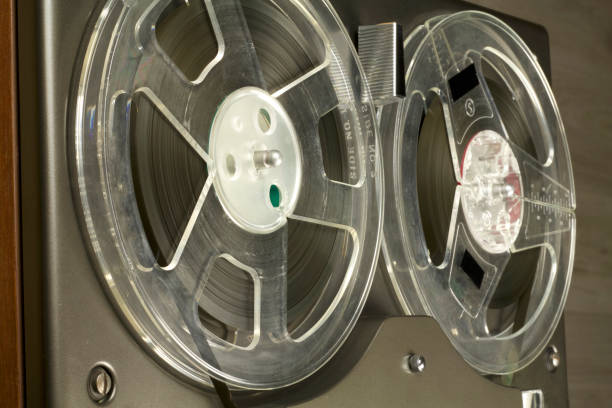istock Reel to reel player and recorder. 843364674