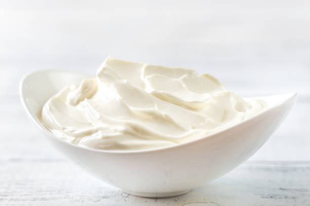 istock Bowl of Greek yogurt 843371594