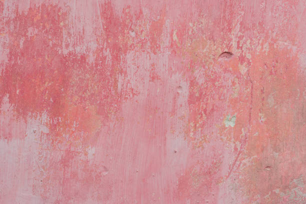 istock Wall fragment with scratches and cracks 843375124