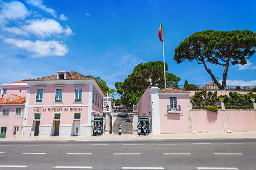 LISBON, PORTUGAL - JUNE 25: Museu da Presidencia da Republica on June 25, 2014 in Lisbon, Portugal