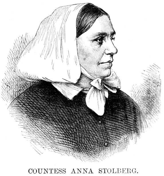 istock Victorian portrait of Countess Anna Stolberg, Germany; Deaconess, nurse, quaker, Bethany 1883 843380902