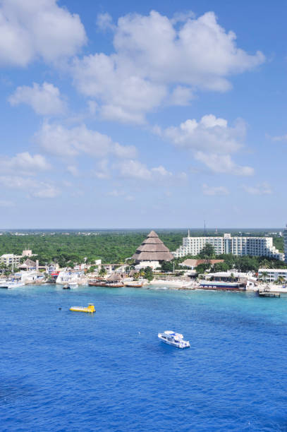 istock Playa del Carmen-Cozumel Ferry Dock 843381104
