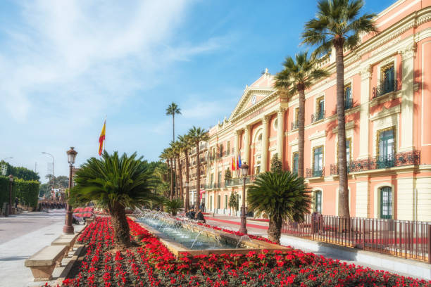 Town Hall of Murcia (Palacio Episcopal). Spain. Town Hall of Murcia (Palacio Episcopal). Spain. murcia stock pictures, royalty-free photos & images
