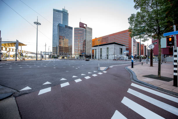 istock Rotterdam city in Netherlands 843415176