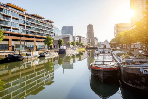 istock Rotterdam city in Netherlands 843419552