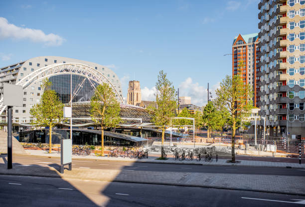 Rotterdam city in Netherlands