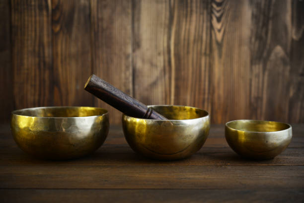 istock Tibetan handcrafted singing bowls 843435560