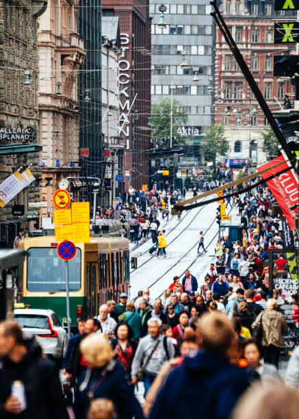 istock Helsinki, Finland city centre 843444548