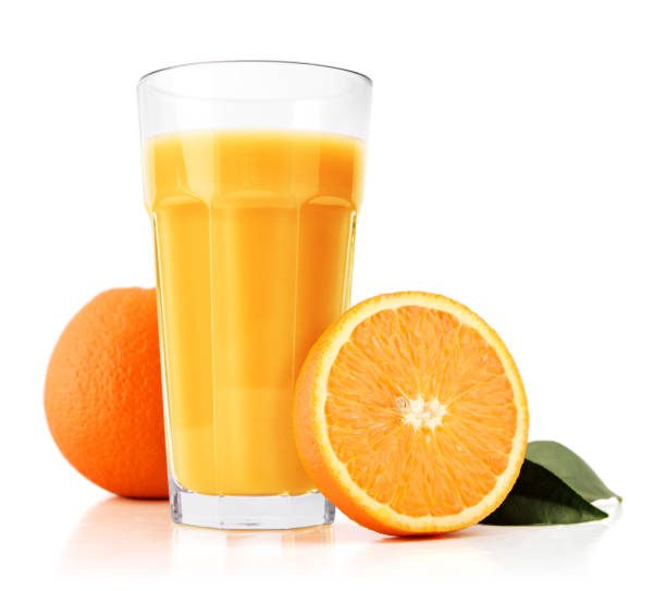 istock Orange juice and slices 843452430