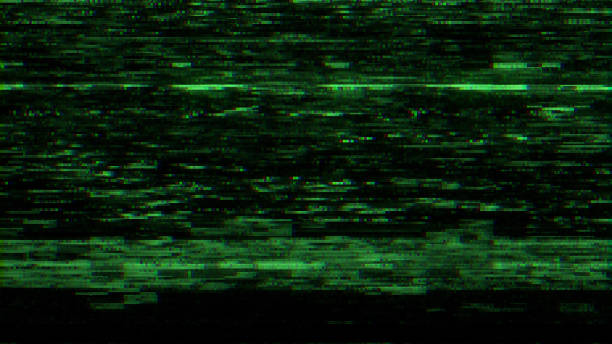 istock TV VHS noise and damage 843452452