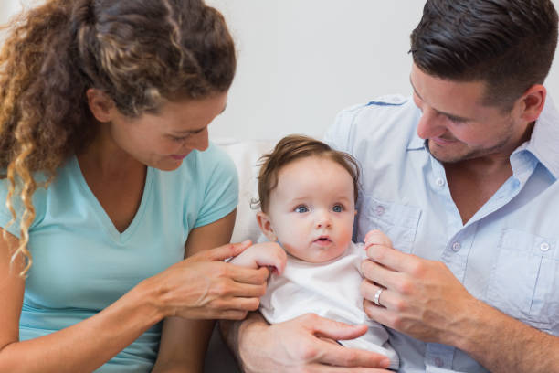 istock Parents spending leisure time with baby 843455492