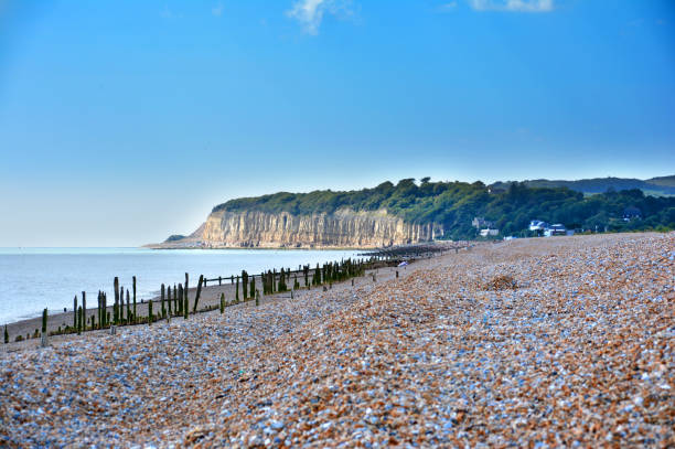 puerto de rye y winchelsea playa - winchelsea fotografías e imágenes de stock