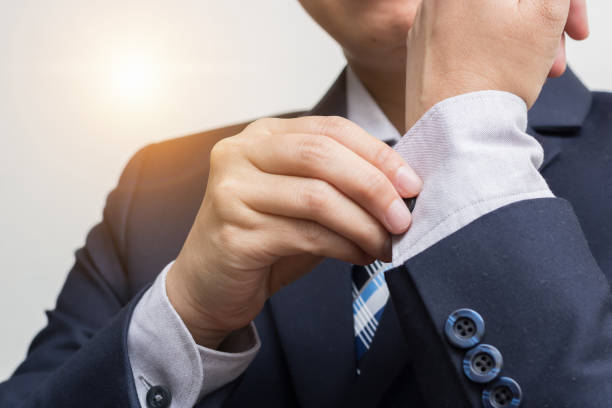 istock Businessmen are dressed to go to work. 843478276