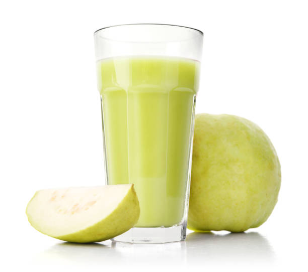 istock Glass of Guava Smoothie 843478550