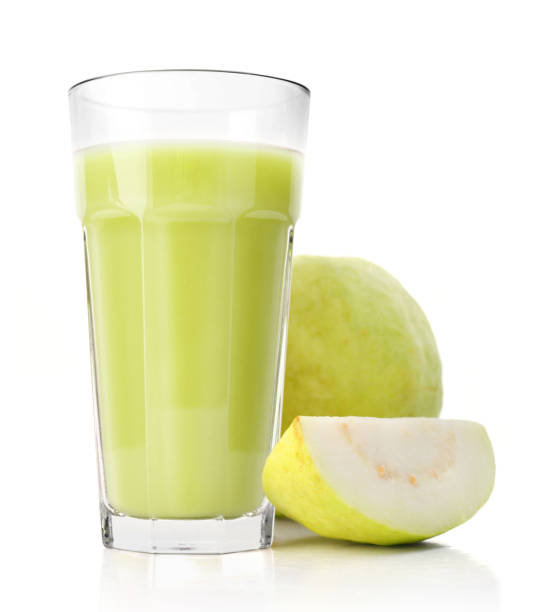 istock Glass of Guava Smoothie 843478562
