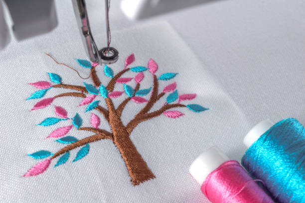 istock Marco close up image of embroidery 843491124