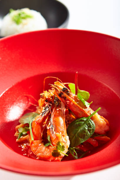 istock Delicacy dishes of chic restaurant 843494482