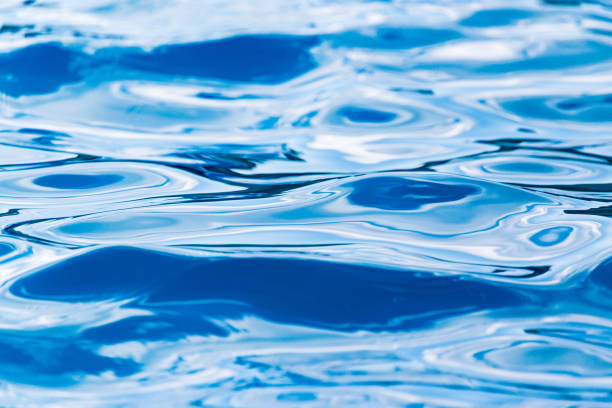 istock The smooth water in the pool as a background 843509998