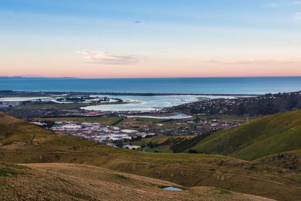 istock View to Christchurch at sunset 843521288