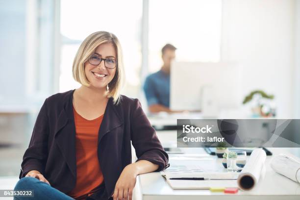 My Career Keeps Me Smiling Everyday Stock Photo - Download Image Now - Office, Women, Portrait