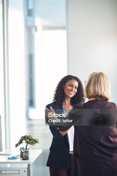 Very Happy To Be Working With You Stock Photo - Download Image Now - Business, Handshake, Discussion