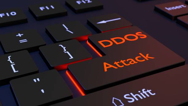 분산된 거부 ddos 서비스 블랙 키보드의 키를 입력 - enter key computer key computer keyboard red 뉴스 사진 이미지