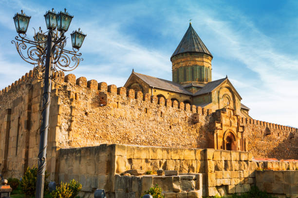 istock Svetitskhoveli Orthodox Cathedral in Mtskheta, Georgia 843534996