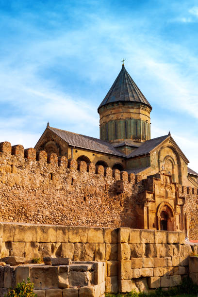 istock Svetitskhoveli Orthodox Cathedral in Mtskheta, Georgia 843535062