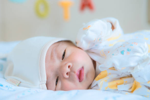 istock Newborn asian baby 843542020